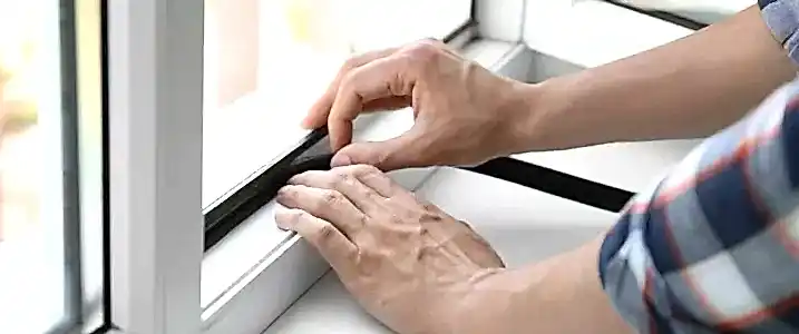 Замена уплотнителя на пластиковых окнах
